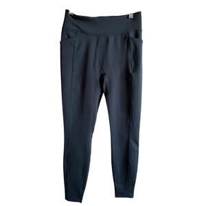 Ministry of Supply Women's Joule Active Legging - Navy Blue Size Small